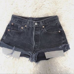 Black Levi Shorts size 24